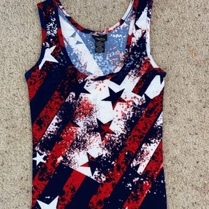 Rue 21 American flag shirt